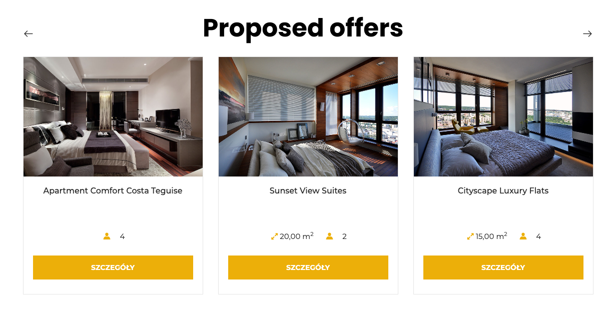 Proposed offers